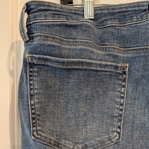 NYDJ Alina Leggings Womens 16 Side Detail Embroidery Denim Ankle Jeans - Picture 11 of 16